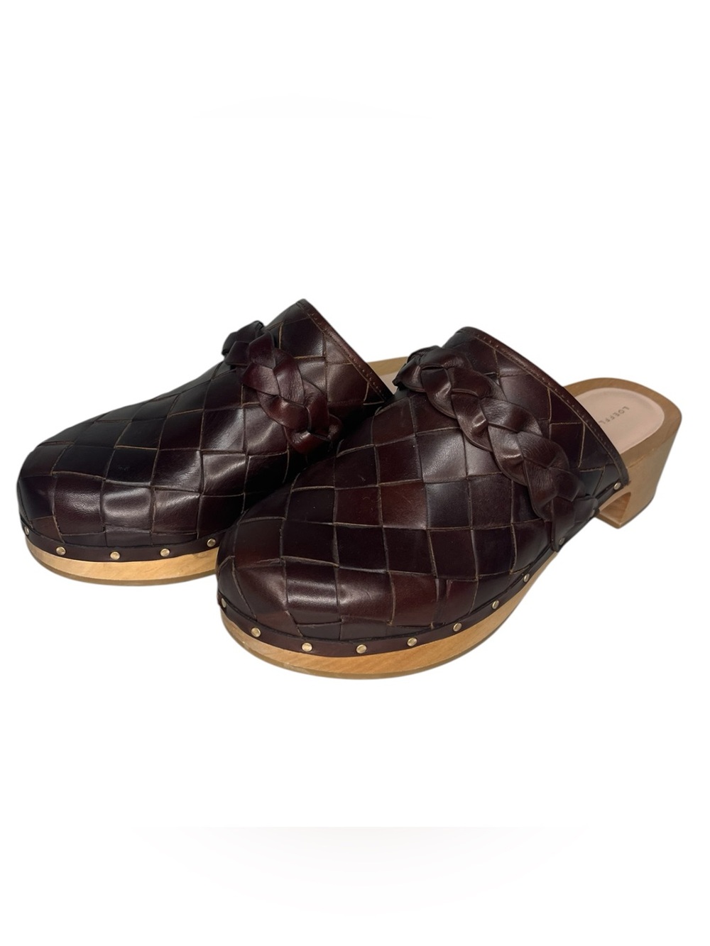 Loeffler Randall Polina Espresso Brown Clogs